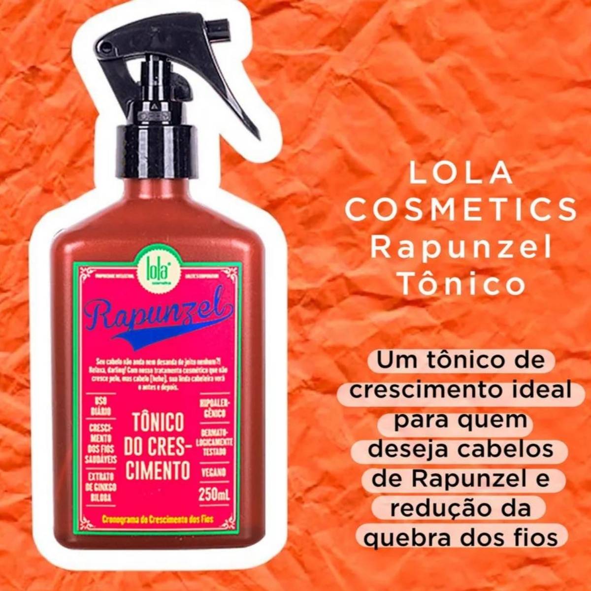 lola rapunzel tonico de crecimiento para el cabello de uso diario en Cali valle del cauca Colombia. Compra en onlineshoppingcenterg con envío rápido y pago contra entrega.